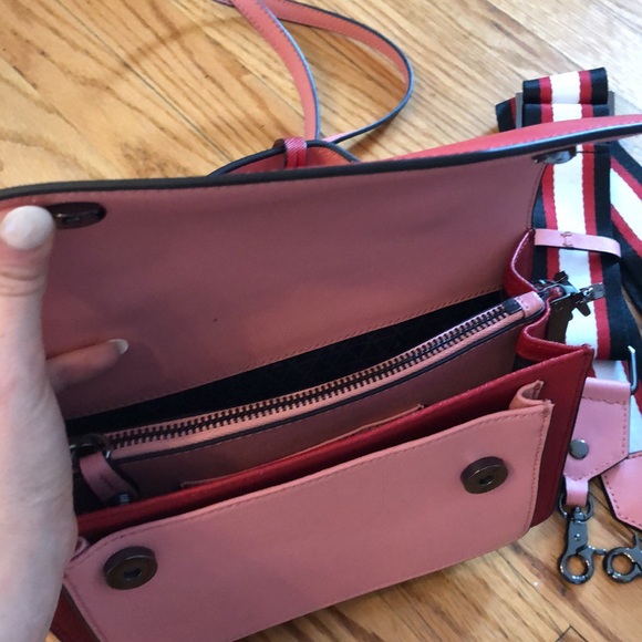NWT botkier color block red/pink purse - Picture 4 of 5